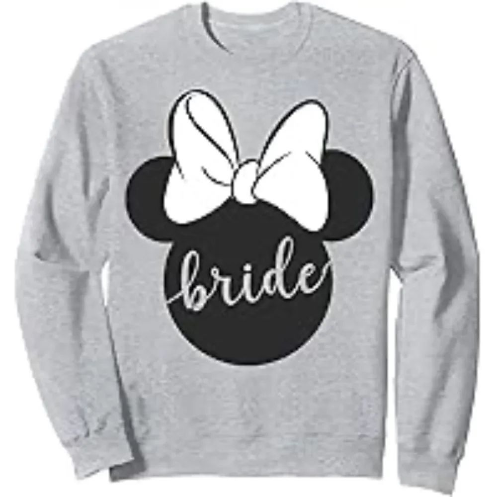 Disney Minnie Mouse BRIDE Crewneck Sweatshirt